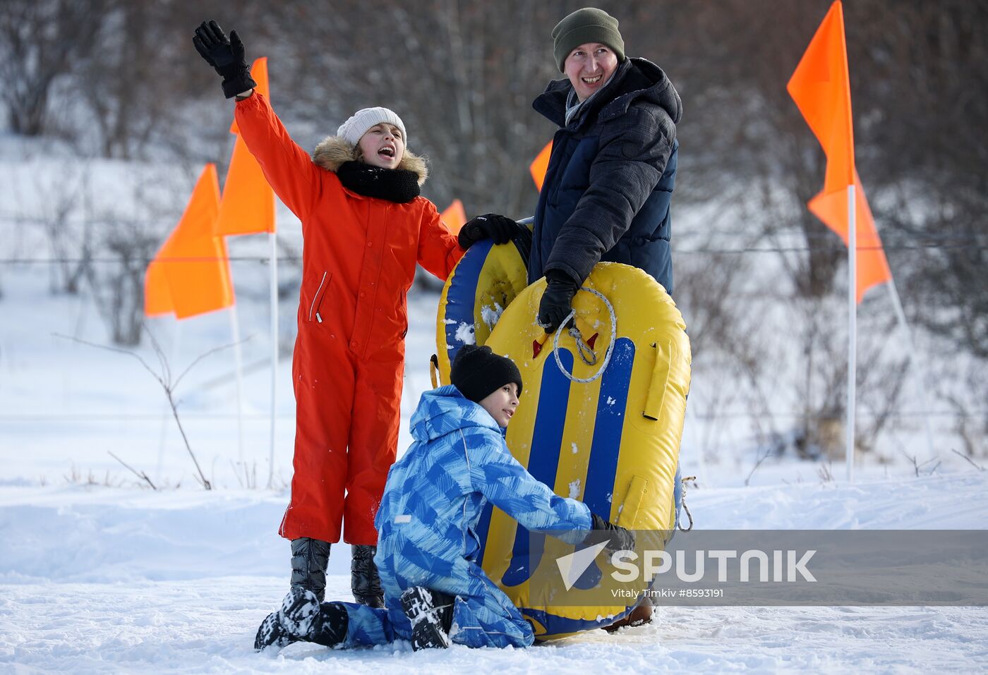 Russia Winter Leisure