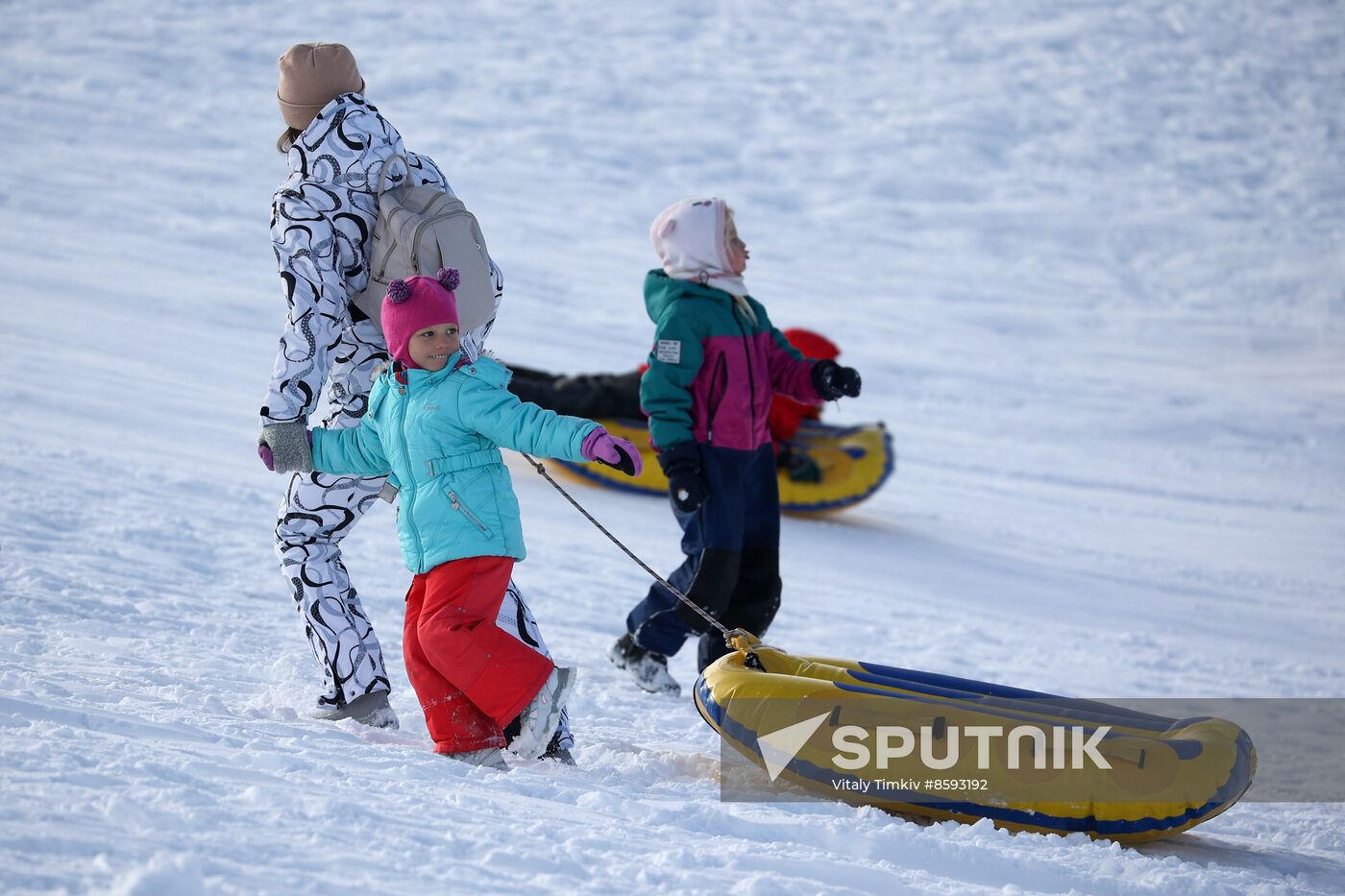 Russia Winter Leisure