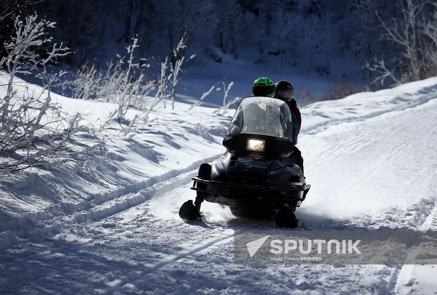 Russia Winter Leisure