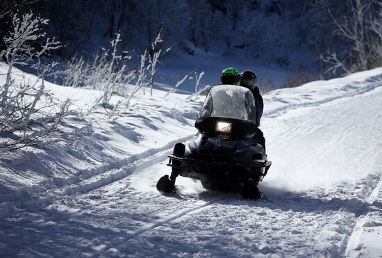 Russia Winter Leisure