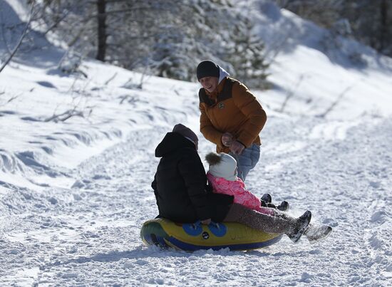 Russia Winter Leisure