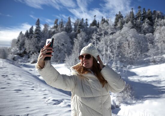 Russia Winter Leisure