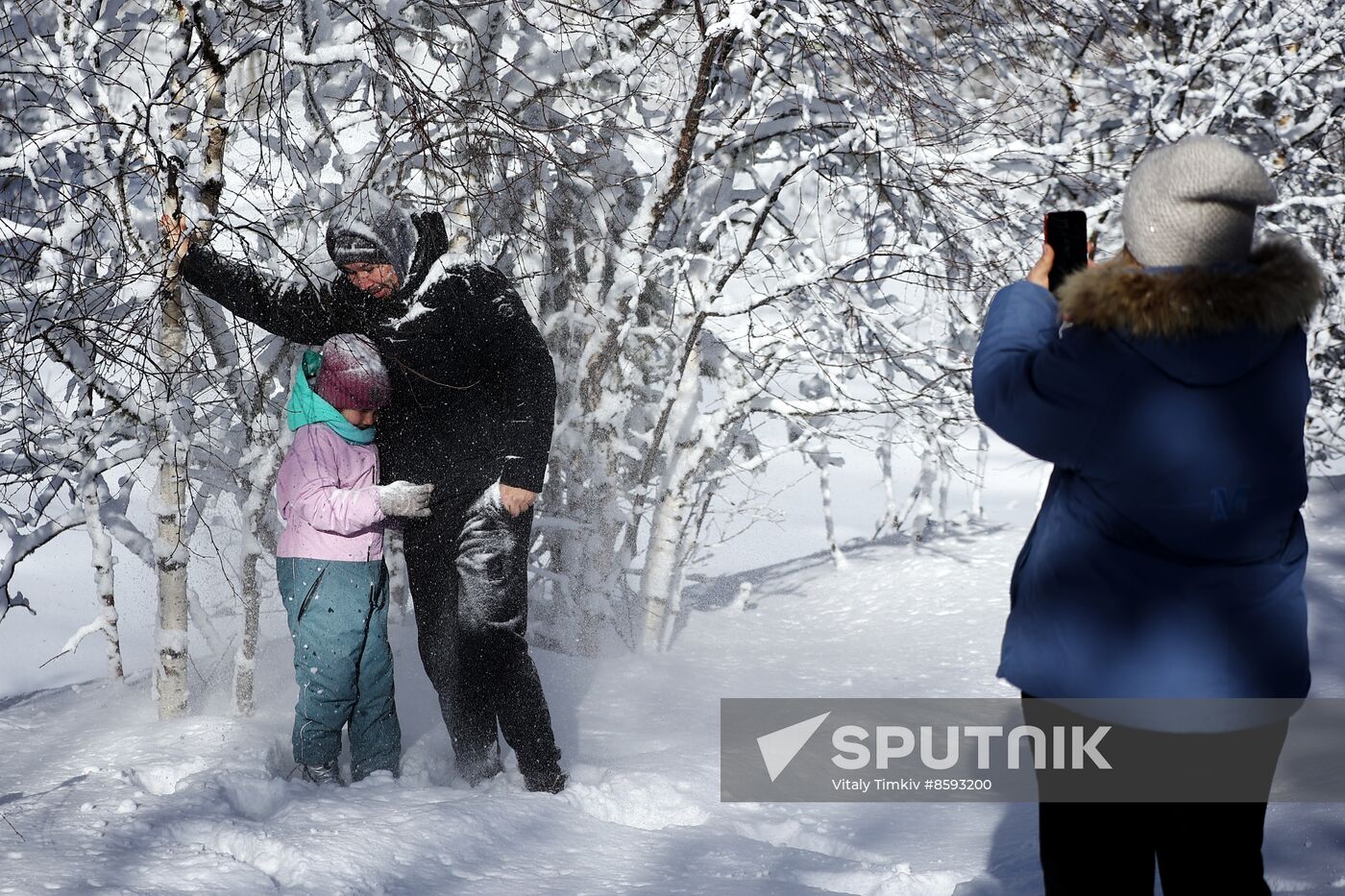 Russia Winter Leisure