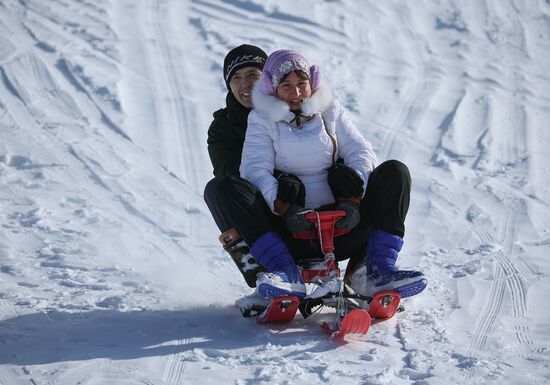 Russia Winter Leisure
