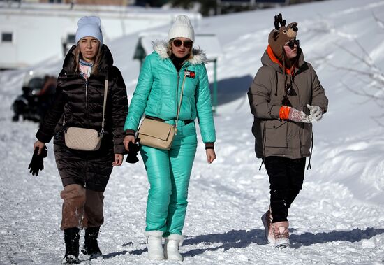 Russia Winter Leisure