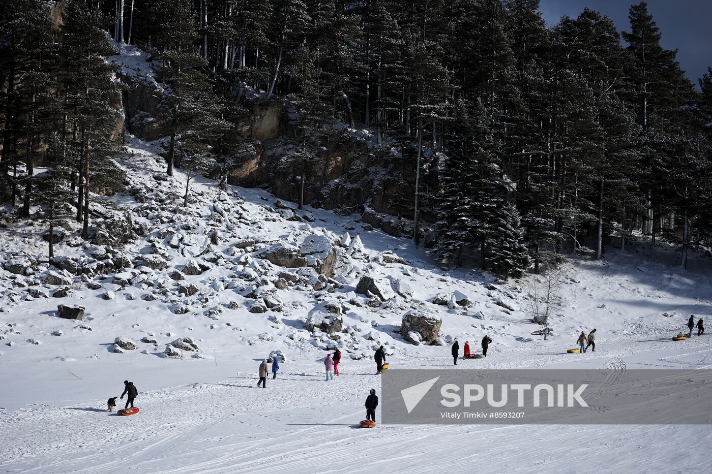 Russia Winter Leisure