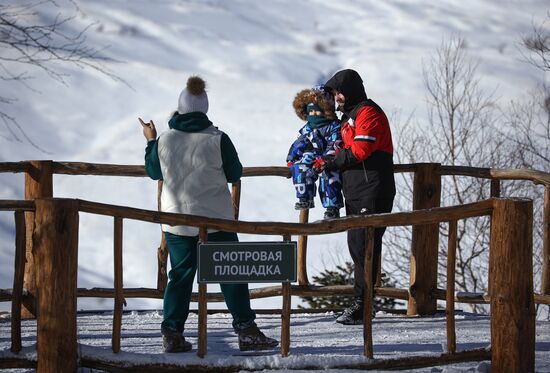 Russia Winter Leisure