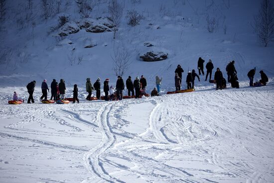 Russia Winter Leisure