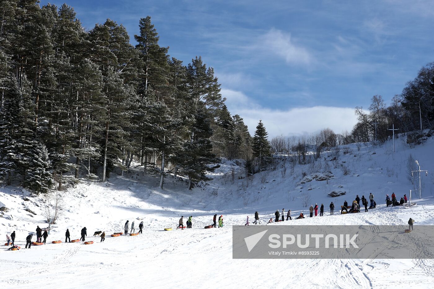 Russia Winter Leisure