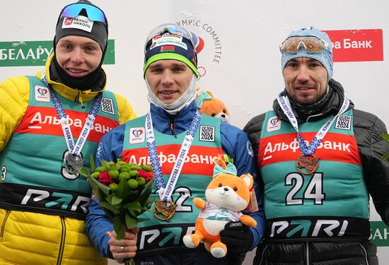 Belarus Biathlon Commonwealth Cup Men Sprint