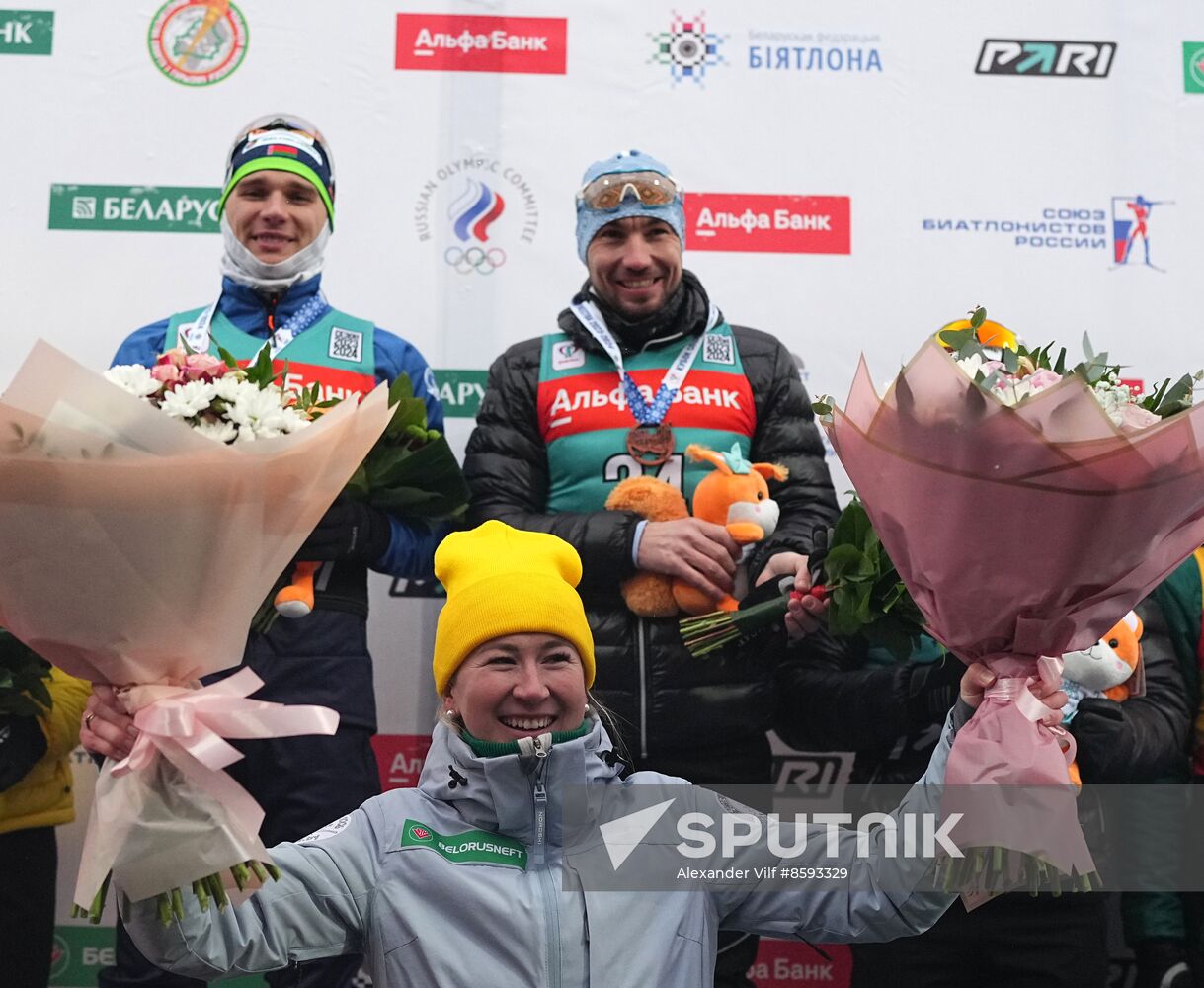 Belarus Biathlon Commonwealth Cup Men Sprint