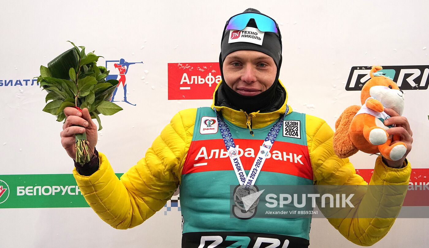 Belarus Biathlon Commonwealth Cup Men Sprint