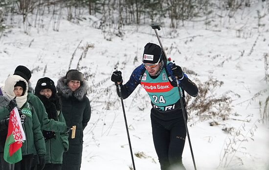 Belarus Biathlon Commonwealth Cup Men Sprint