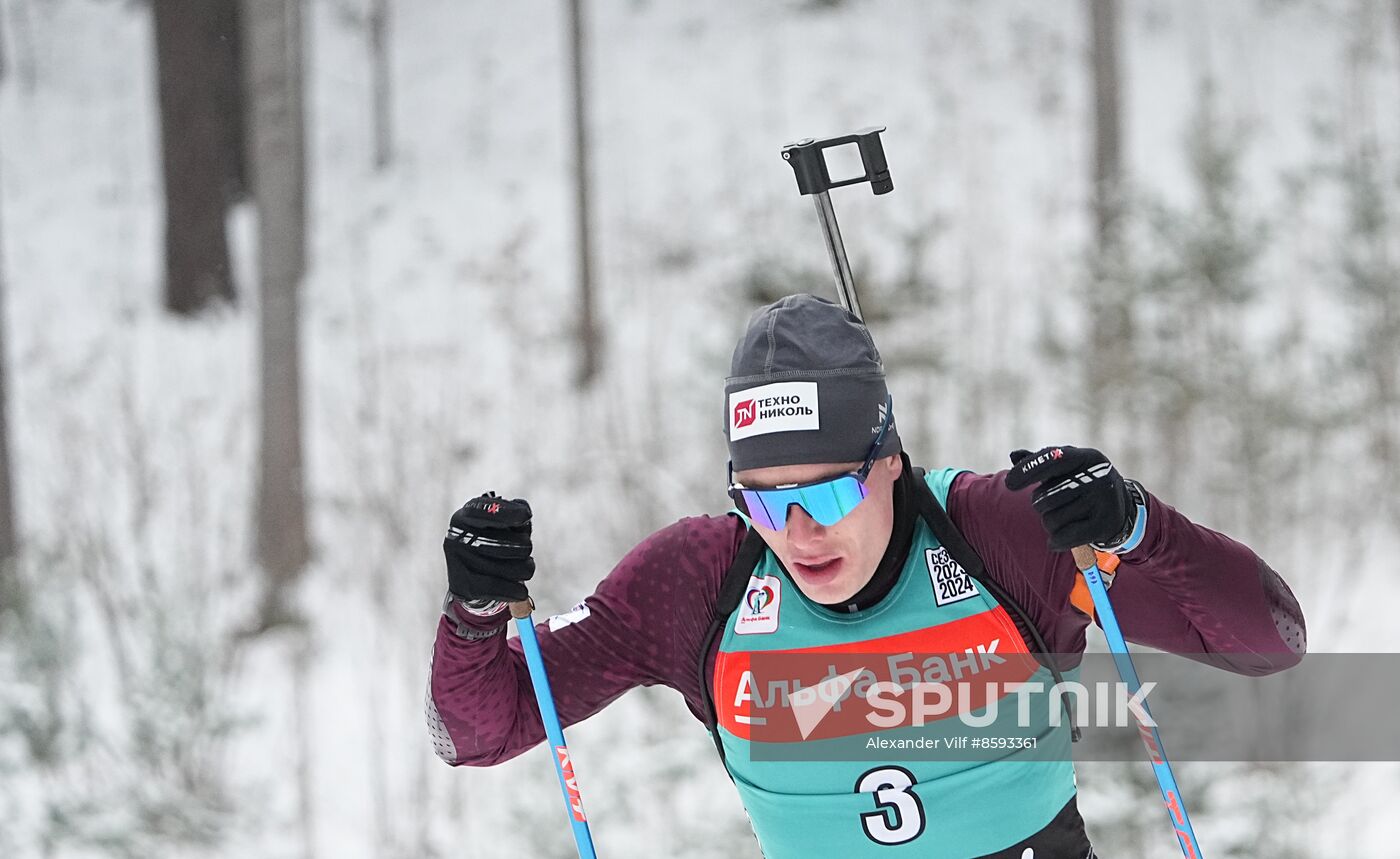 Belarus Biathlon Commonwealth Cup Men Sprint