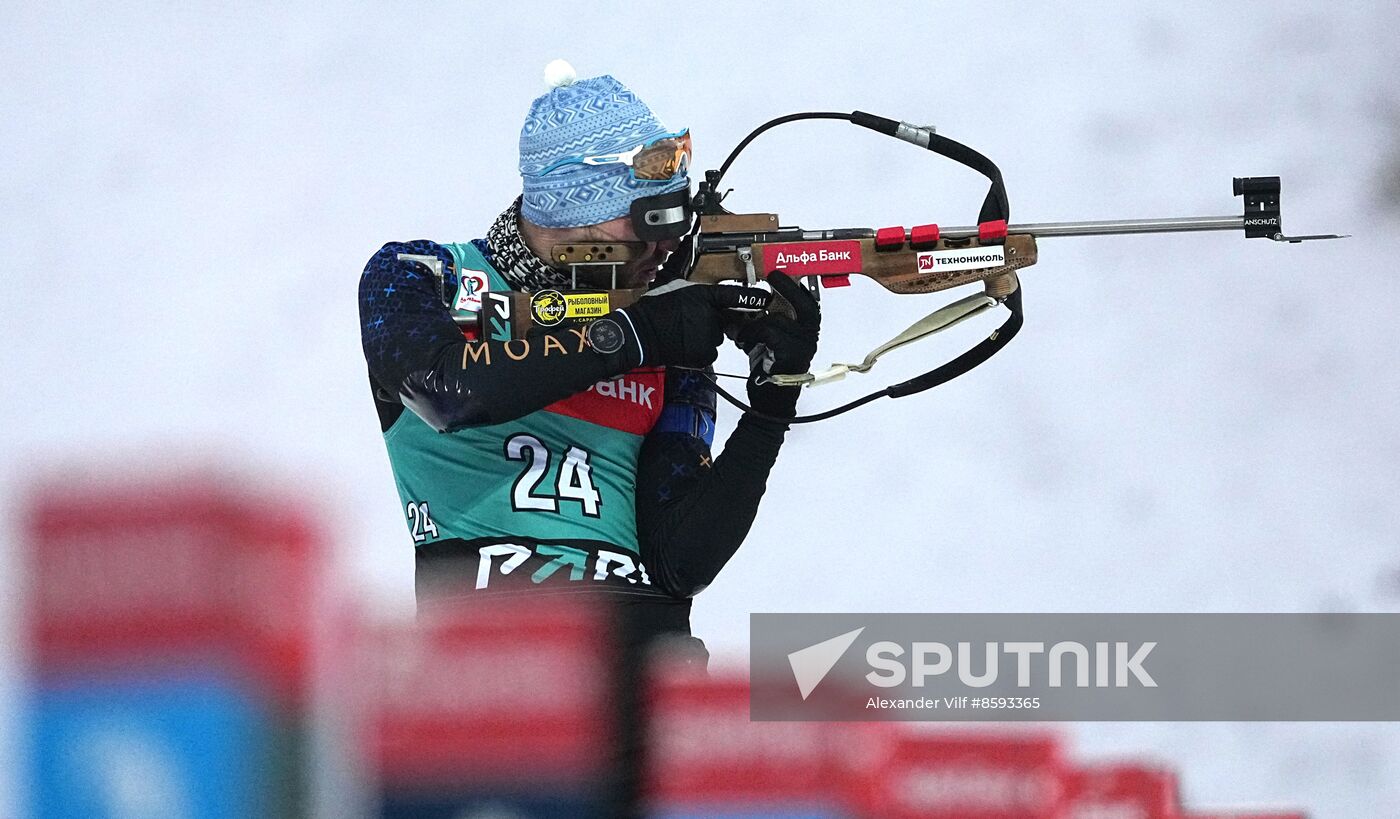 Belarus Biathlon Commonwealth Cup Men Sprint