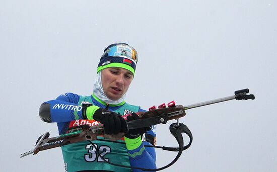 Belarus Biathlon Commonwealth Cup Men Sprint