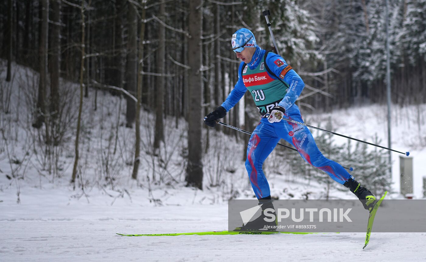 Belarus Biathlon Commonwealth Cup Men Sprint