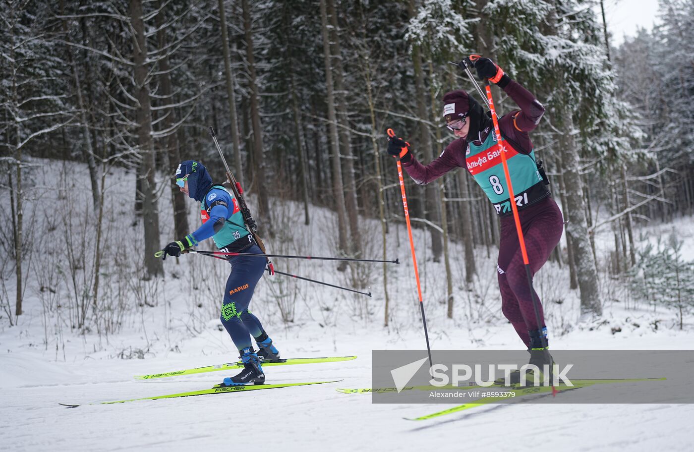 Belarus Biathlon Commonwealth Cup Men Sprint