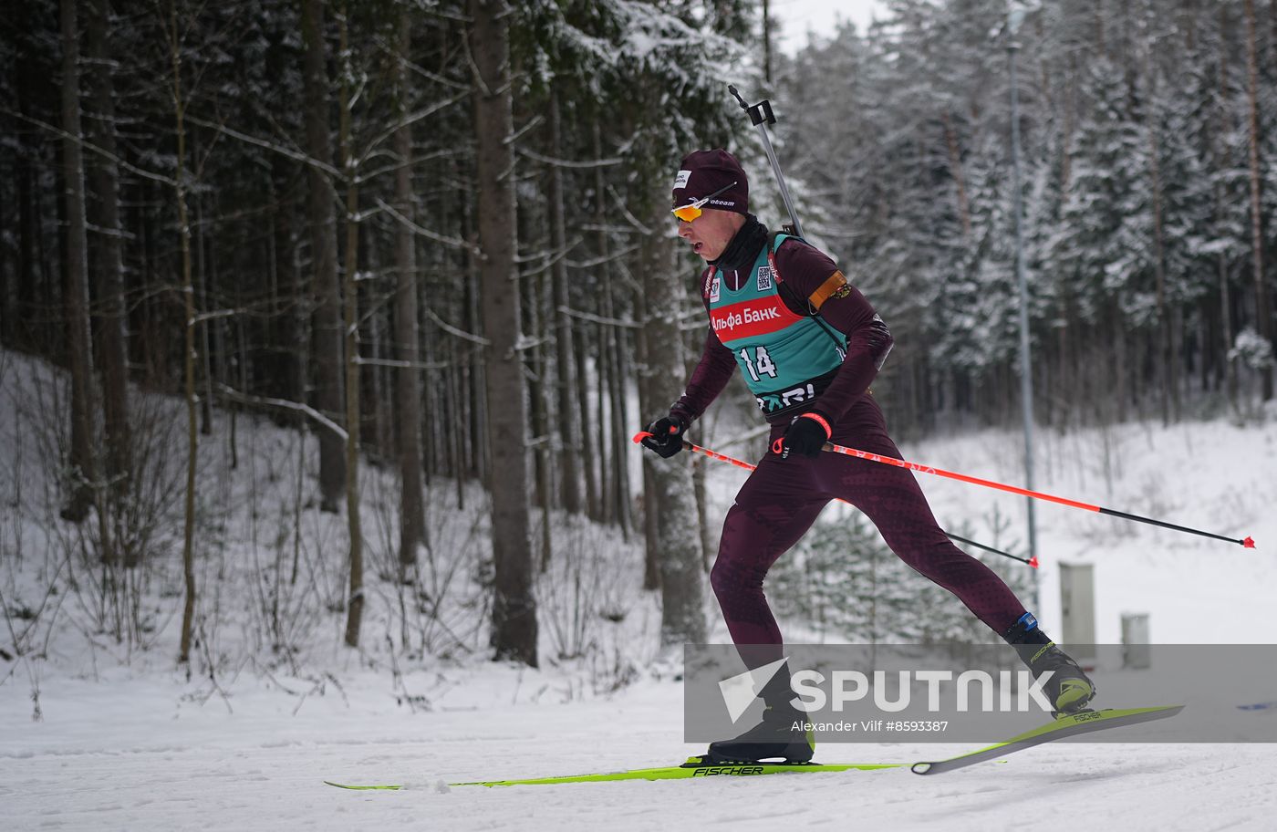 Belarus Biathlon Commonwealth Cup Men Sprint