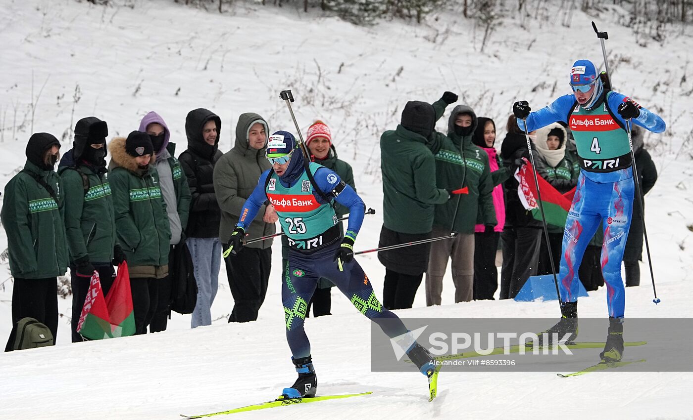 Belarus Biathlon Commonwealth Cup Men Sprint