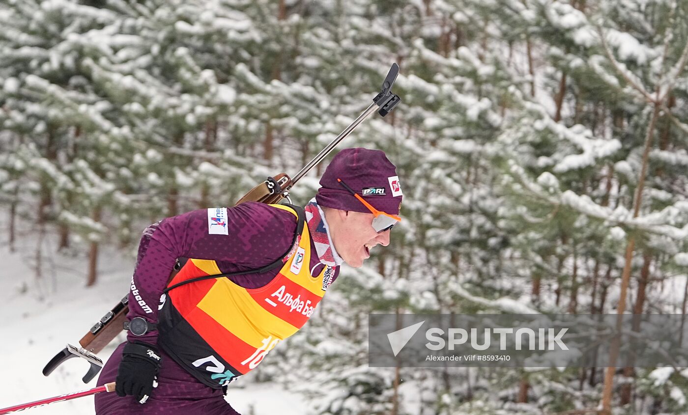 Belarus Biathlon Commonwealth Cup Men Sprint