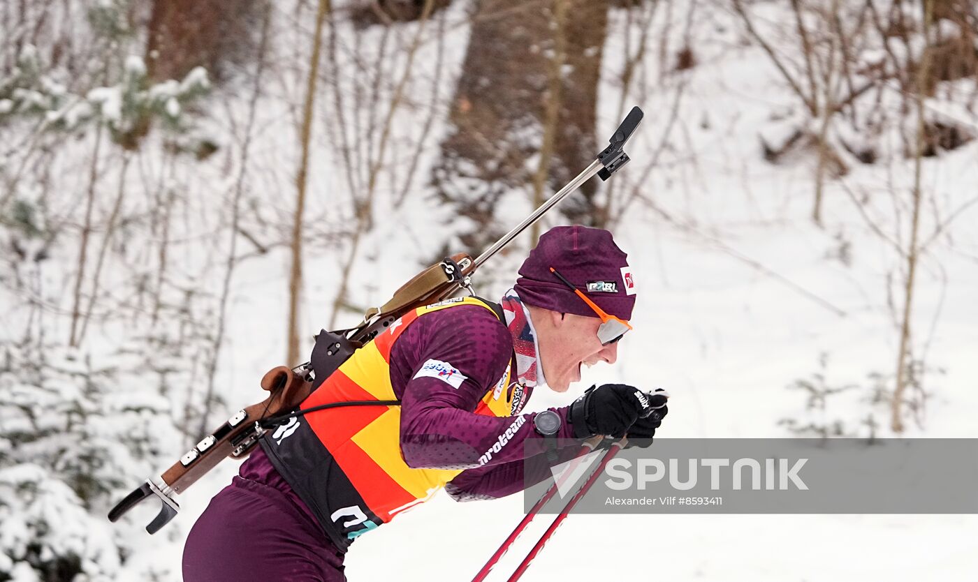 Belarus Biathlon Commonwealth Cup Men Sprint