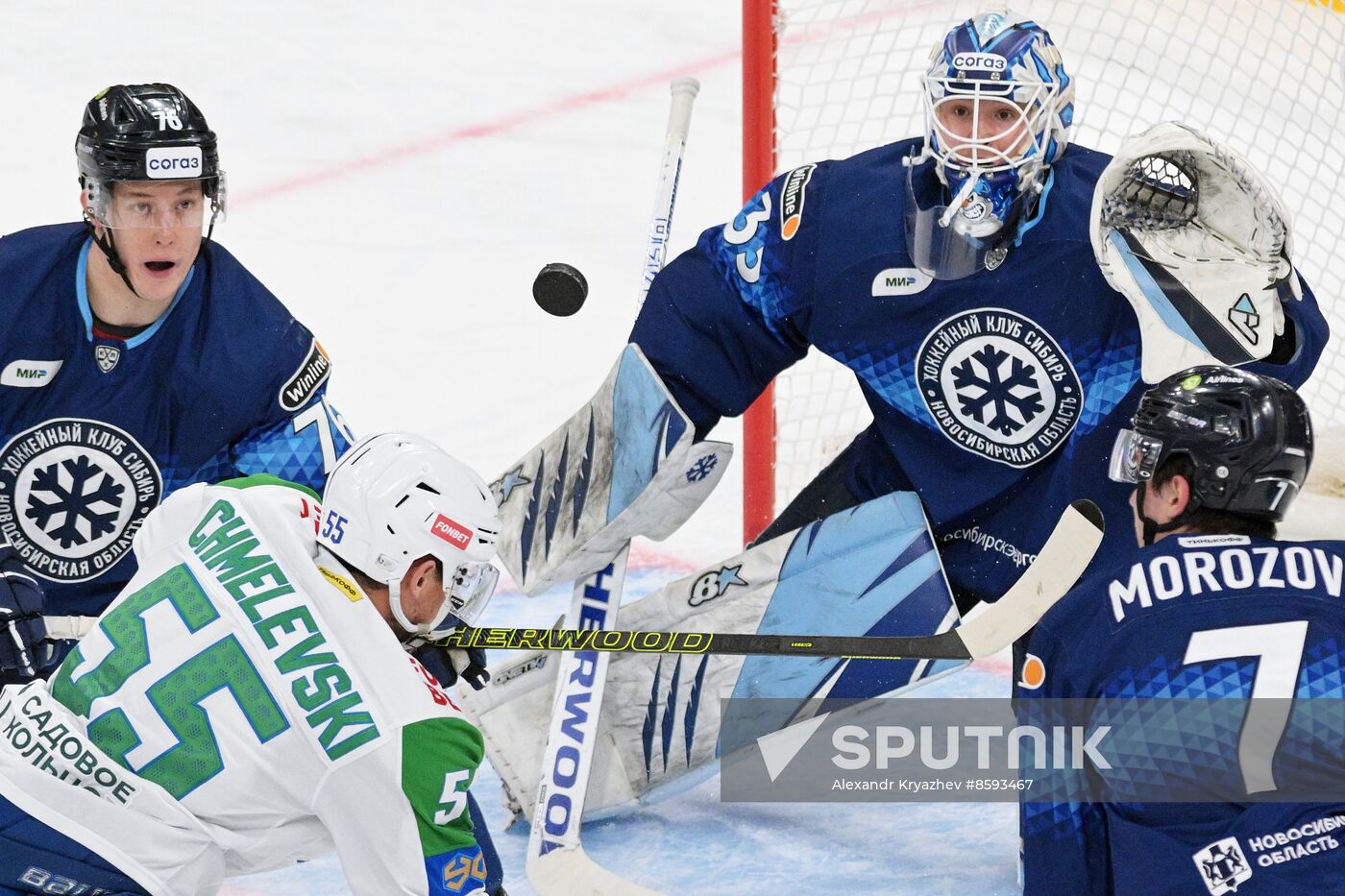 Russia Ice Hockey Kontinental League Sibir - Salavat Yulaev