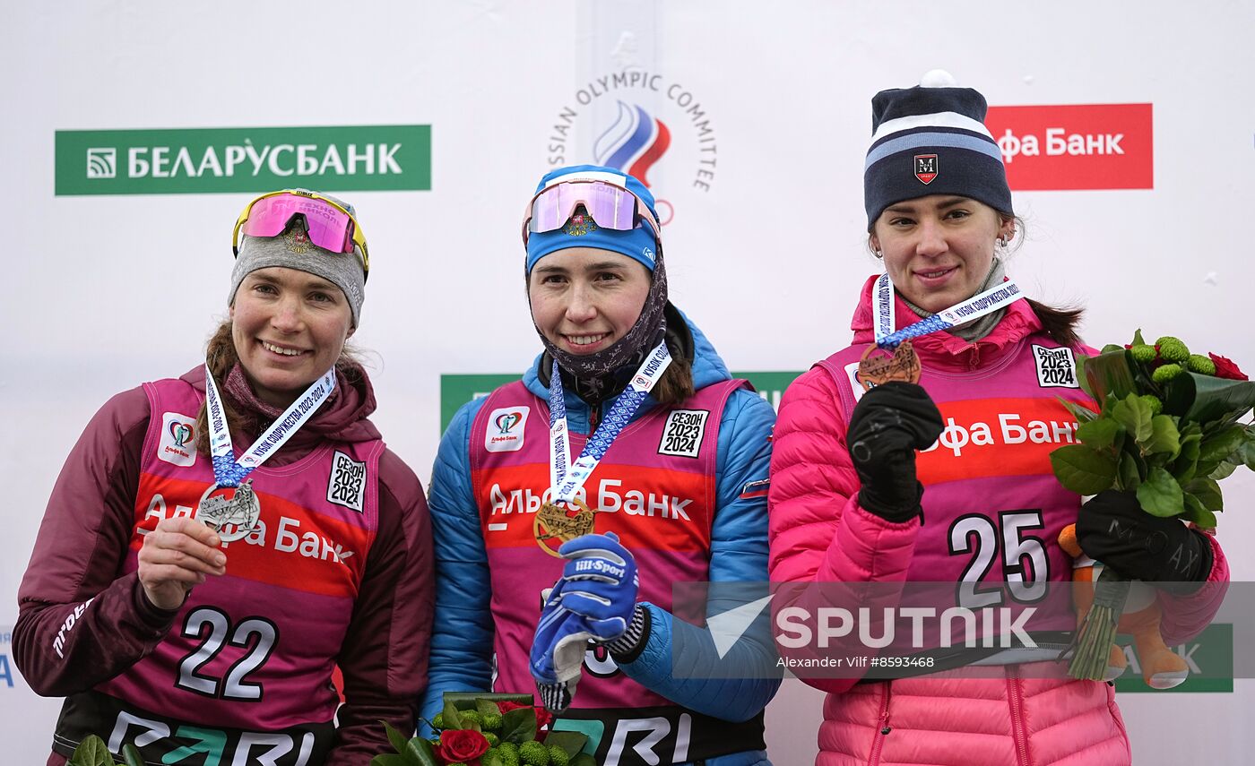 Belarus Biathlon Commonwealth Cup Women Sprint