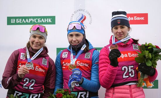 Belarus Biathlon Commonwealth Cup Women Sprint