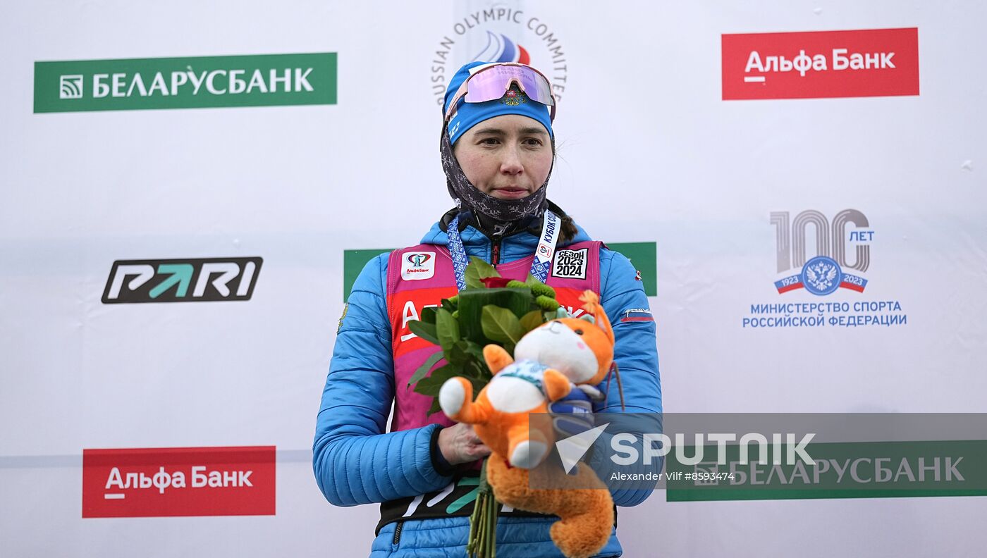 Belarus Biathlon Commonwealth Cup Women Sprint