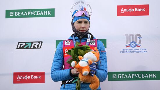 Belarus Biathlon Commonwealth Cup Women Sprint