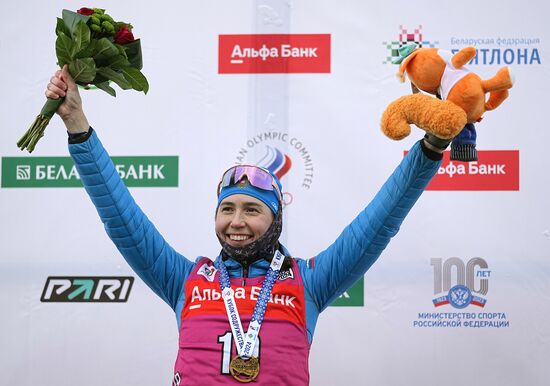 Belarus Biathlon Commonwealth Cup Women Sprint