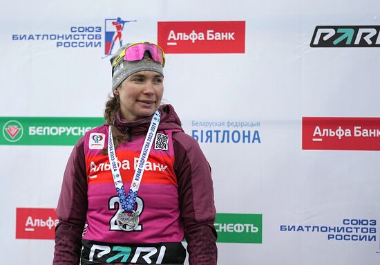 Belarus Biathlon Commonwealth Cup Women Sprint