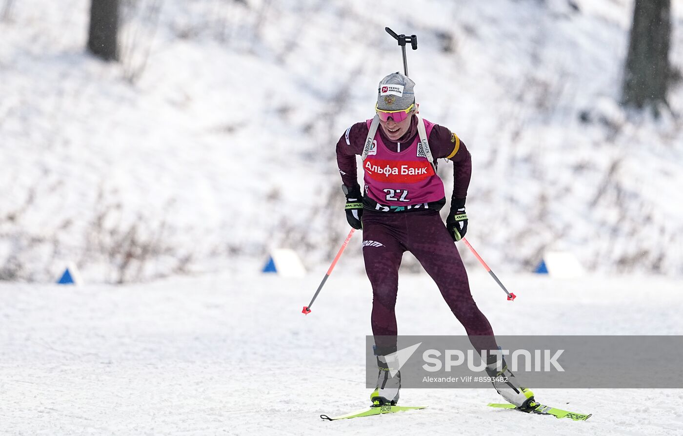 Belarus Biathlon Commonwealth Cup Women Sprint