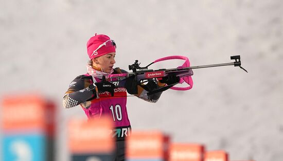 Belarus Biathlon Commonwealth Cup Women Sprint