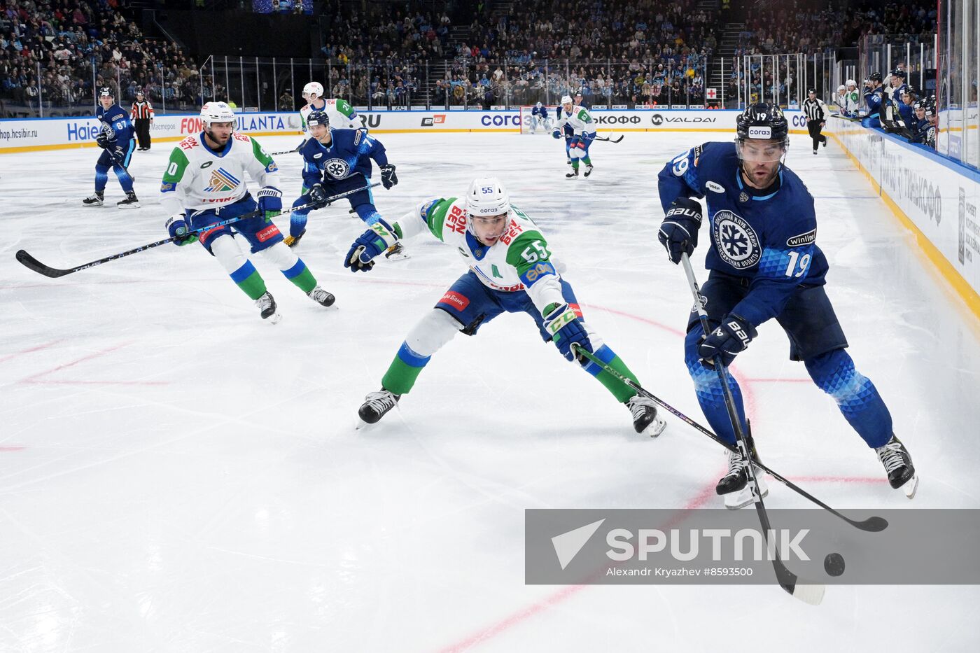 Russia Ice Hockey Kontinental League Sibir - Salavat Yulaev