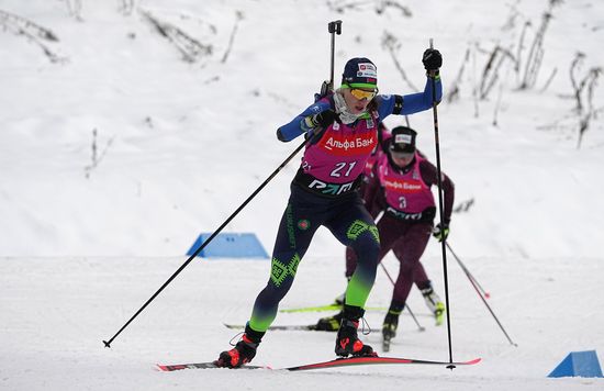 Belarus Biathlon Commonwealth Cup Women Sprint