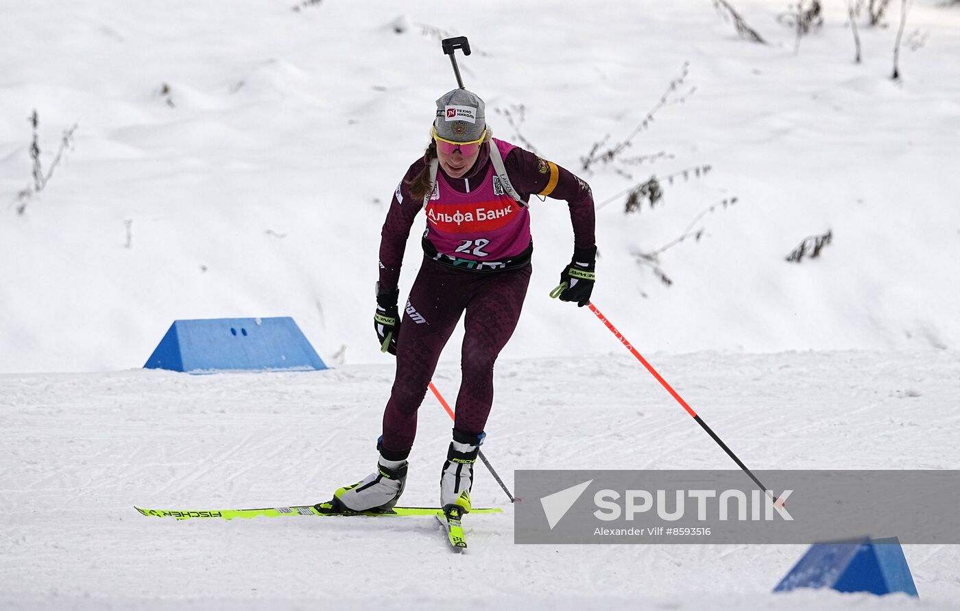 Belarus Biathlon Commonwealth Cup Women Sprint