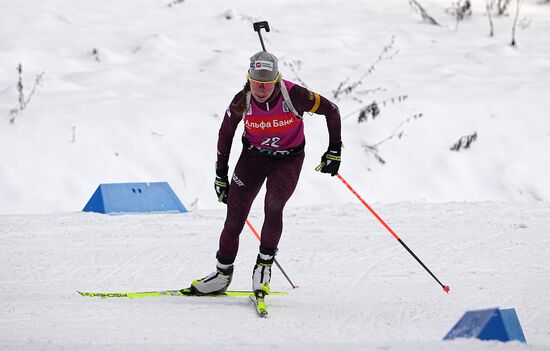 Belarus Biathlon Commonwealth Cup Women Sprint