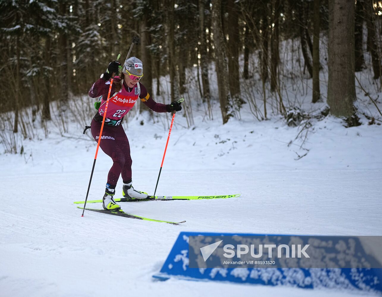 Belarus Biathlon Commonwealth Cup Women Sprint