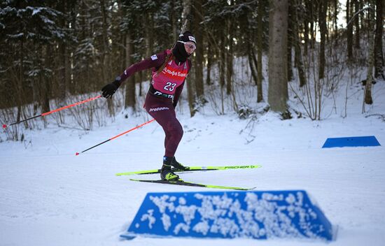 Belarus Biathlon Commonwealth Cup Women Sprint