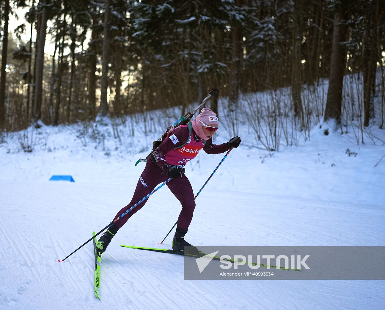 Belarus Biathlon Commonwealth Cup Women Sprint