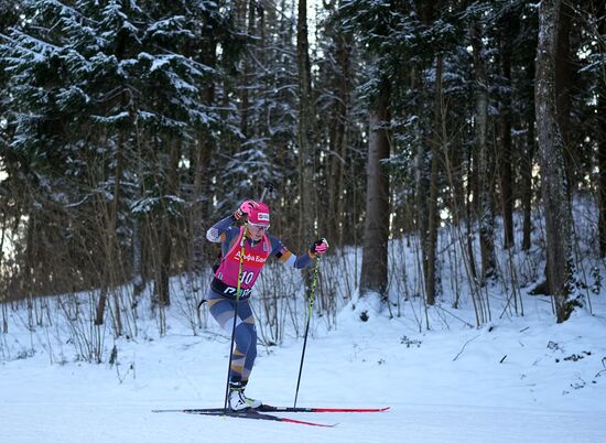 Belarus Biathlon Commonwealth Cup Women Sprint