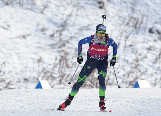 Belarus Biathlon Commonwealth Cup Women Sprint