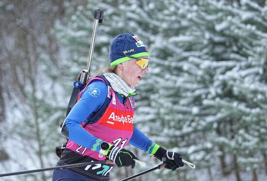 Belarus Biathlon Commonwealth Cup Women Sprint