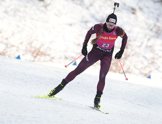 Belarus Biathlon Commonwealth Cup Women Sprint