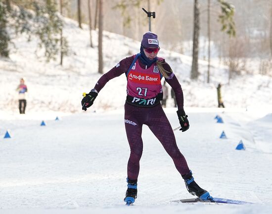 Belarus Biathlon Commonwealth Cup Women Sprint