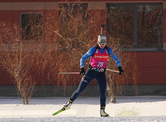 Belarus Biathlon Commonwealth Cup Women Sprint