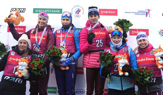 Belarus Biathlon Commonwealth Cup Women Sprint