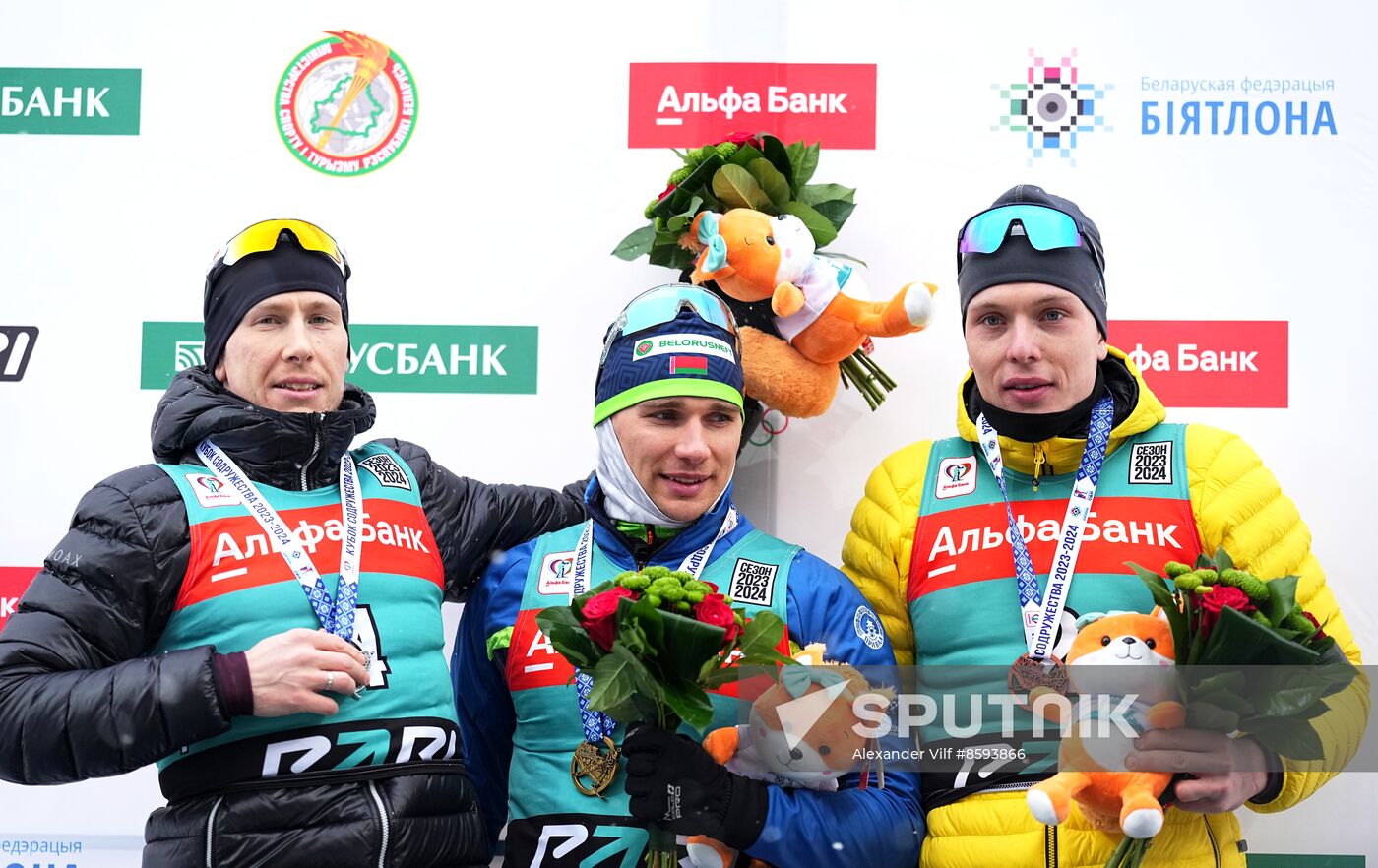 Belarus Biathlon Commonwealth Cup Men Pursuit